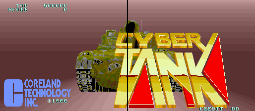 Cyber Tank (v1.04) Title Screen